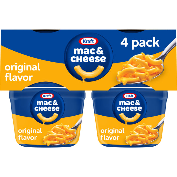 Kraft Macaroni & Cheese Original 2.05oz 4pk