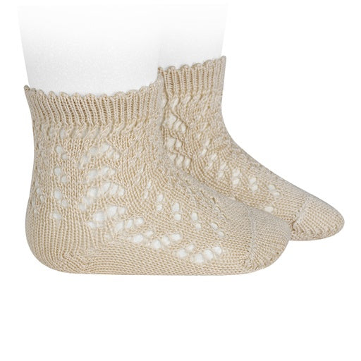 Condor Perle Crochet Sock Linen Size 6