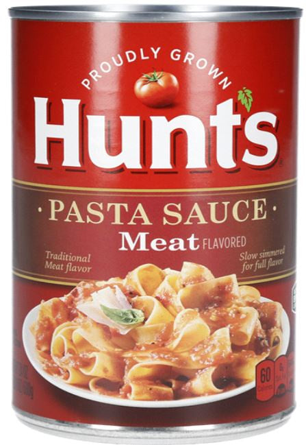 Hunts Pasta Sauce Meat Flavored 24oz