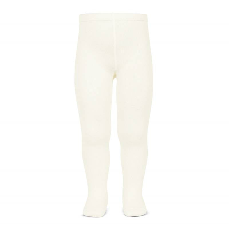 Condor Tights Basic Plain Stitch Cream Size 4