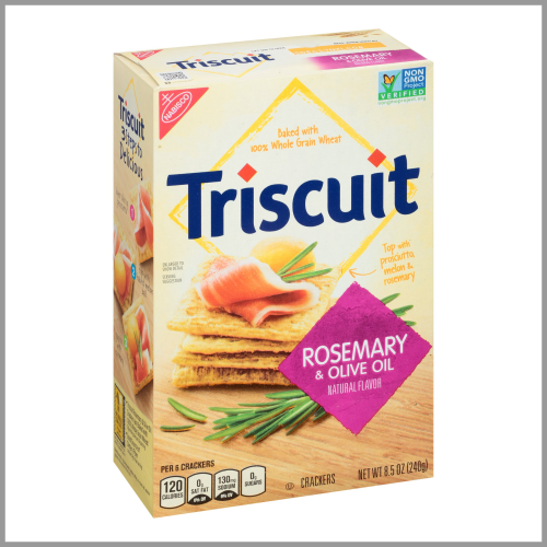 Nabisco Crackers Triscuit Rosemary & Olive Oil 8.5oz