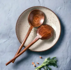 Homerely Long Handle Wooden Japanese Spoon