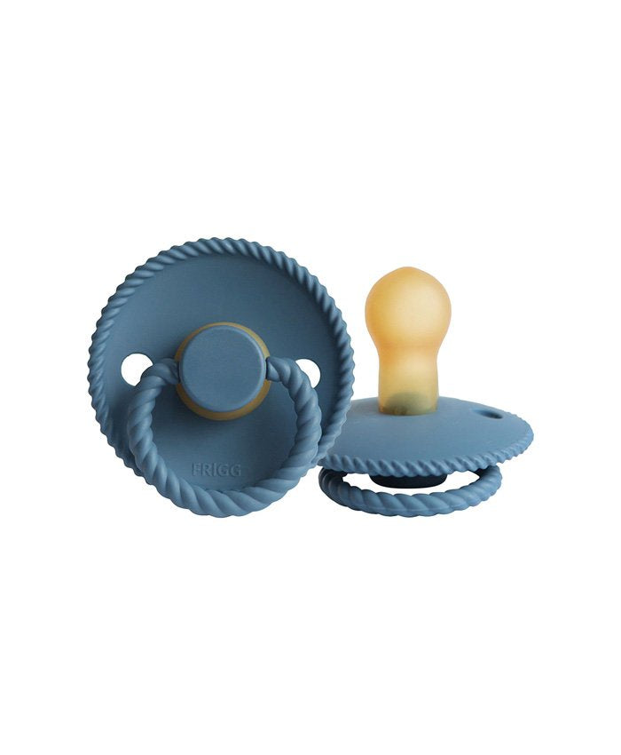 FRIGG Rope Silicone Pacifier Ocean View 0-6m 1ea
