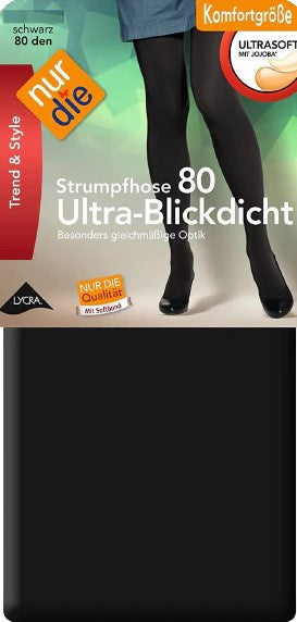 Nur Die Tights Ultra Matt 80 Den Black Size M