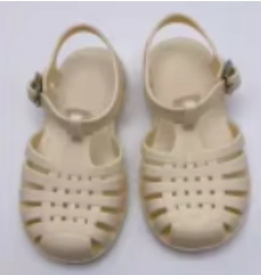 Franki  and Olive Jelly Sandals Beige Size 26
