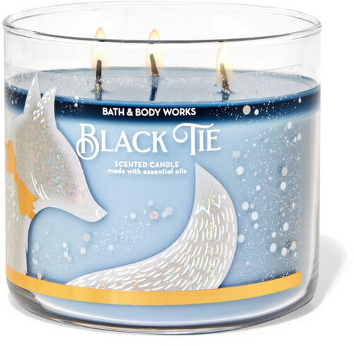 Bath and Body Works Scented Candle Black Tie 14.5oz