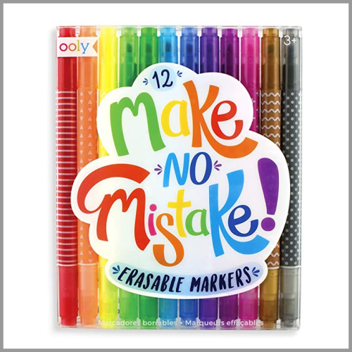 Ooly Make No Mistake Erasable Markers 12ct
