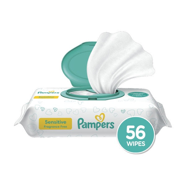 Pampers Baby Wipes Sensitive 56pk