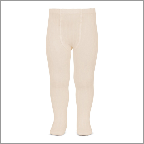 Condor Tights Basic Rib Linen Size 4
