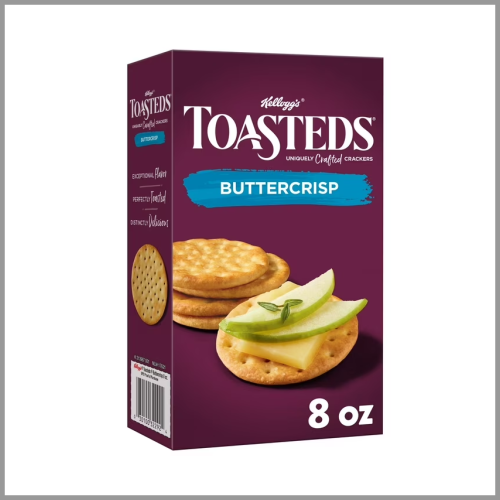 Keebler Crackers Toasteds Buttercrisp 8oz