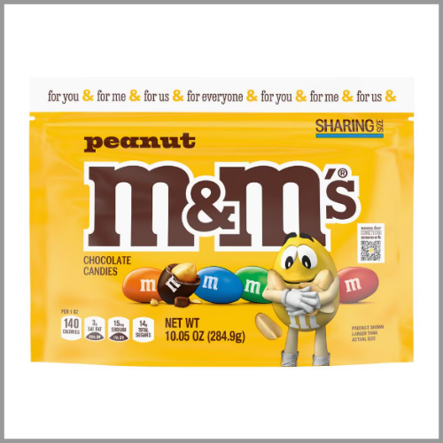 M and Ms Chocolate Peanut 10.05oz