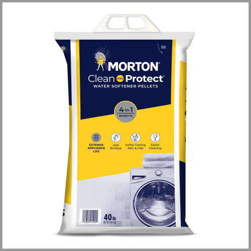 Morton Clean and Protect Water Softener Pellets 40lb