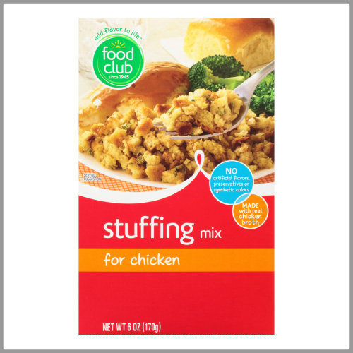 Food Club Stuffing Mix Chicken 6oz