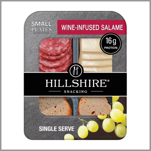 Hillshire Farms Snacking Small Plates Wine Infused Salame with White Cheddar Cheese 2.76oz