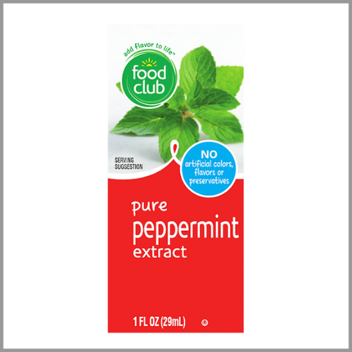 Food Club Pure Peppermint Extract 1oz