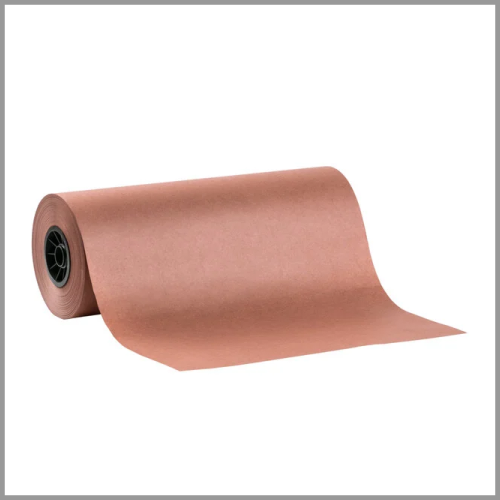 Pink Kraft Butcher Paper Roll 18in x 100ft