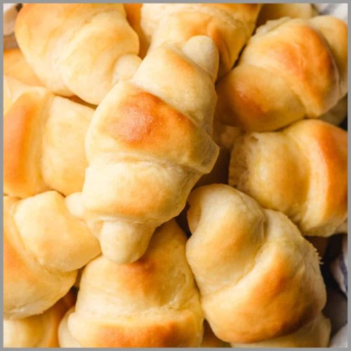 Homemade Bread Side - Butterhorn Rolls