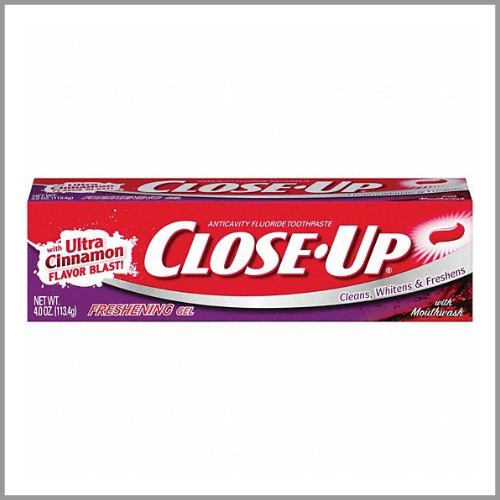 Close-Up Toothpaste Cinnamon Blast 4oz