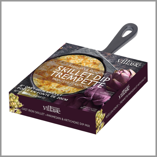 Gourmet du Village Parmesan and Artichoke Skillet Dip Gift Set