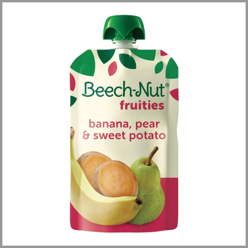 Beech Nut Fruities Stage 2 Banana Pear and Sweet Potato 3.5oz