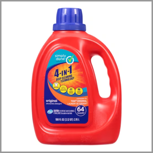 Simply Done Laundry Detergent Original 100oz