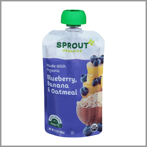 Sprout Organics Blueberry Banana Oatmeal 3.5oz