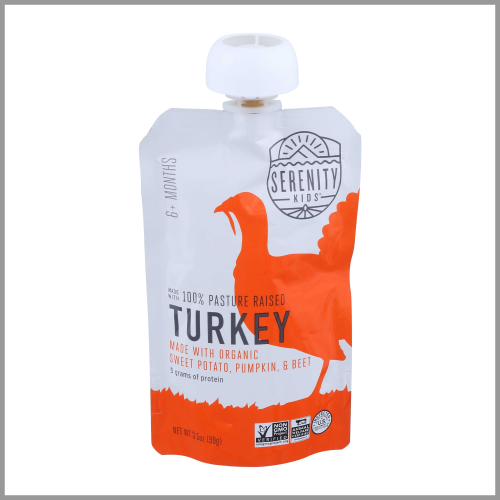 Serenity Kids Pasture Raised Turkey with Sweet Potato Pumpkin and Beet 3.5oz