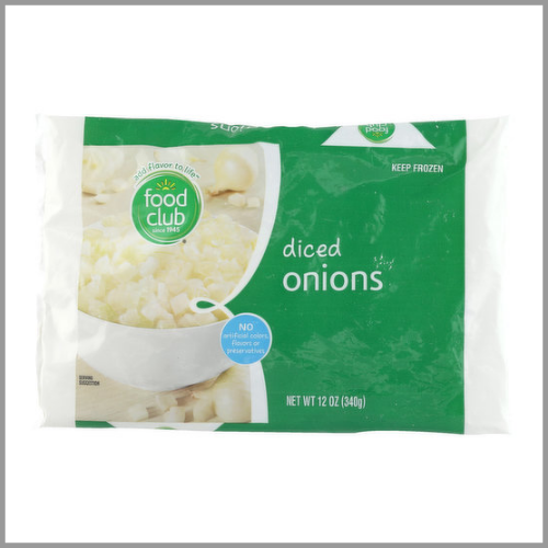 Food Club Diced Onions 12oz