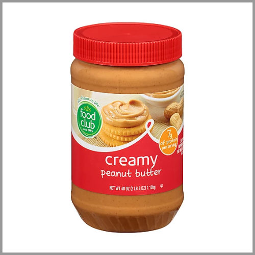 Food Club Peanut Butter Creamy 40oz