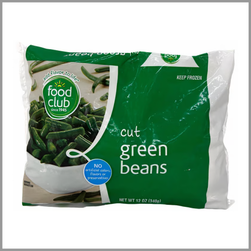 Food Club Cut Green Beans 12oz