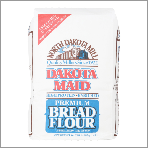 North Dakota Mill Enriched Premium Bread Flour 10lbs