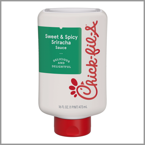 Chick Fil A Sauce Sweet and Spicy Sriracha Squeeze Bottle 16oz