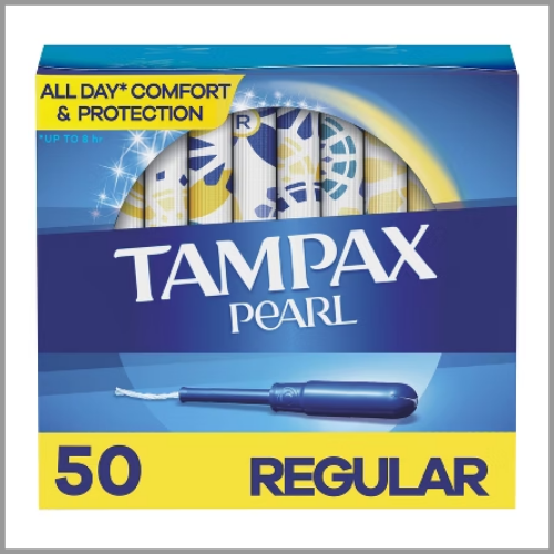 Tampax Tampons Pearl Regular 50ct