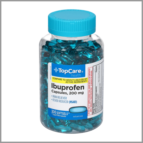 TopCare Ibuprofen Softgel Capsules 200mg 300pk