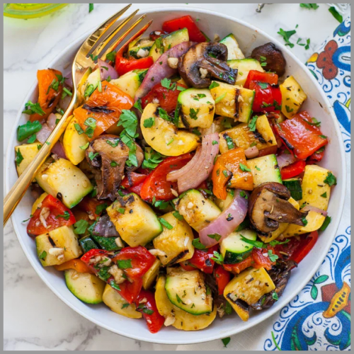 Homemade Side Dish - Ready to Roast Veggies with Seasonings 15-20servings