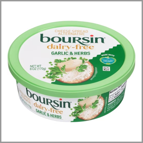 Boursin Dairy-Free Cheese Garlic and Herbs 6oz