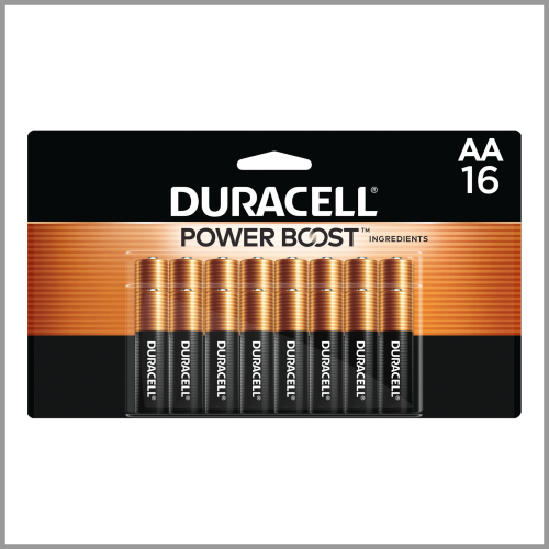 Duracell Batteries Coppertop AA 16pk