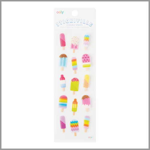 Ooly Stickiville Stickers Ice Pops