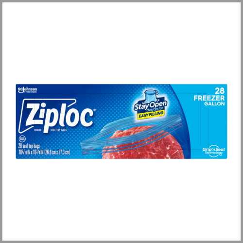 Ziploc Freezer Bags Gallon 28pk