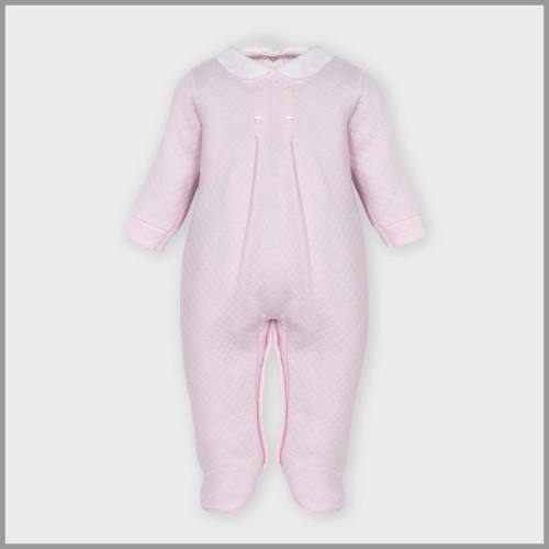 Babygrow Back Opening Pink 18mo