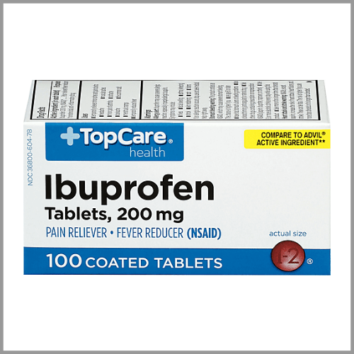 TopCare Ibuprofen Tablets 200mg 100pk