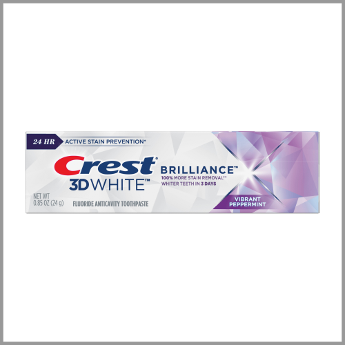 Crest Toothpaste 3D White Vibrant Peppermint 0.85oz