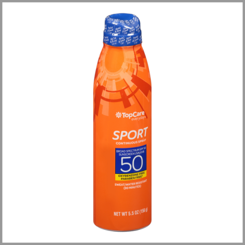 TopCare Sport Sunscreen Spray SPF50 5.5oz