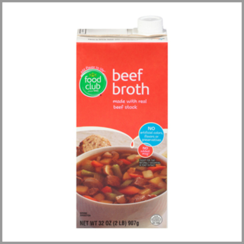 Food Club Beef Broth 32oz