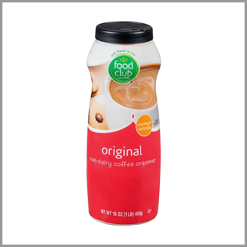 Food Club Non Dairy Coffee Creamer Original 16oz