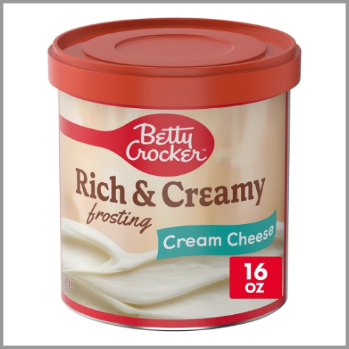 Betty Crocker Frosting Rich and Creamy Cream Cheese 16oz