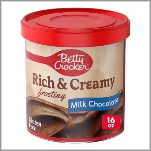 Betty Crocker Frosting Rich and Creamy Milk Chocolate 16oz