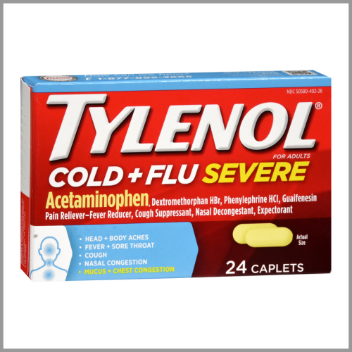 Tylenol Cold and Flu Severe 24ct