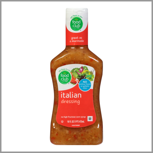 Food Club Dressing Italian 16oz