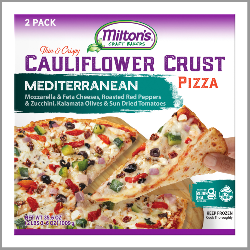 Miltons Pizza Cauliflower Crust Mediterranean 35.6oz